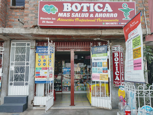 Botica Más Salud & Ahorro Agente Interbank-Caja Arequipa-Banco de la Nación-Kasnet-Scotiabank-Crediscotia-BCP-BBVA- YAPE-PLIN