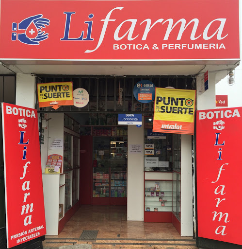 Agente BBVA, Banco de la Nación, Kasnet - LIFARMA
